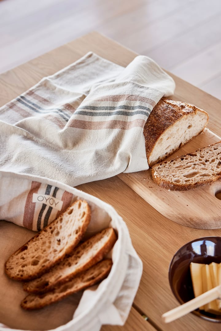 Ręcznik kuchenny Linu 2 szt, Caramel OYOY