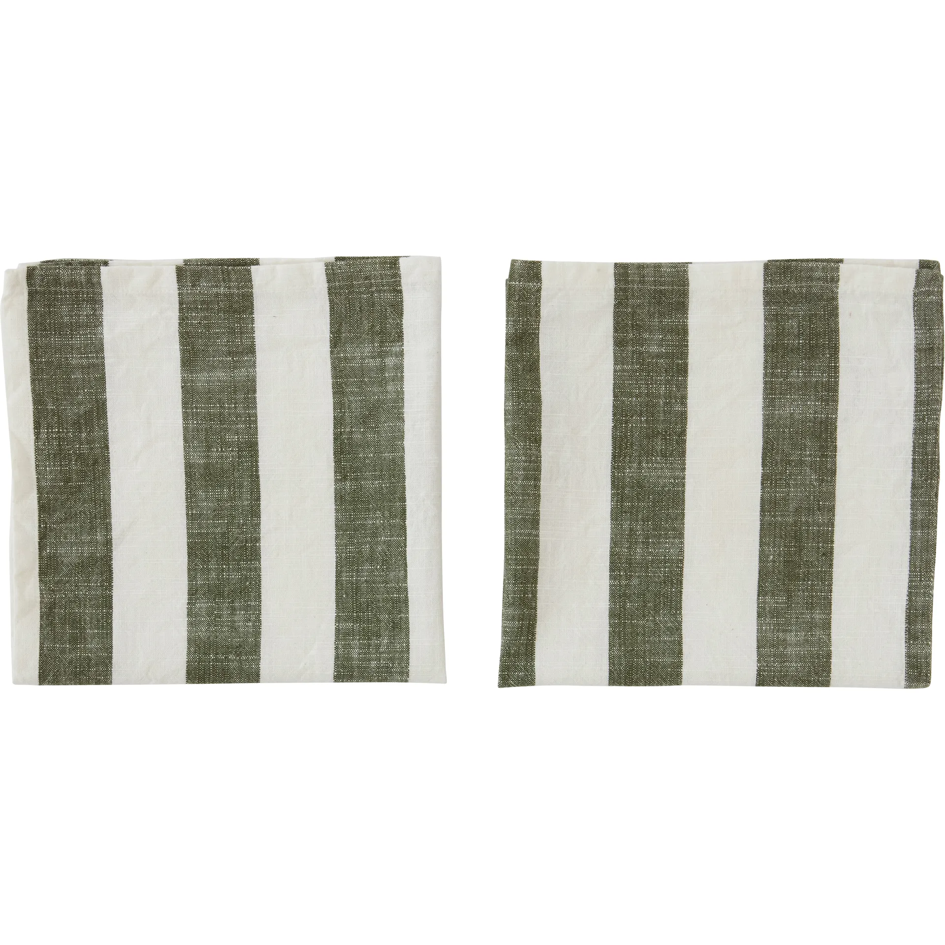 Serwetka Striped 45x45 cm, 2-pak, Olive OYOY