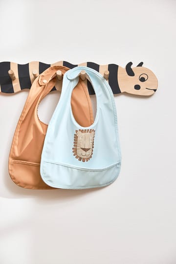 Śliniak Lobo Lion 2 części - Caramel-ice Blue - OYOY