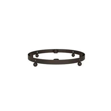 Świecznik adwentowy Pearl Ø36 cm - Browned Brass - OYOY