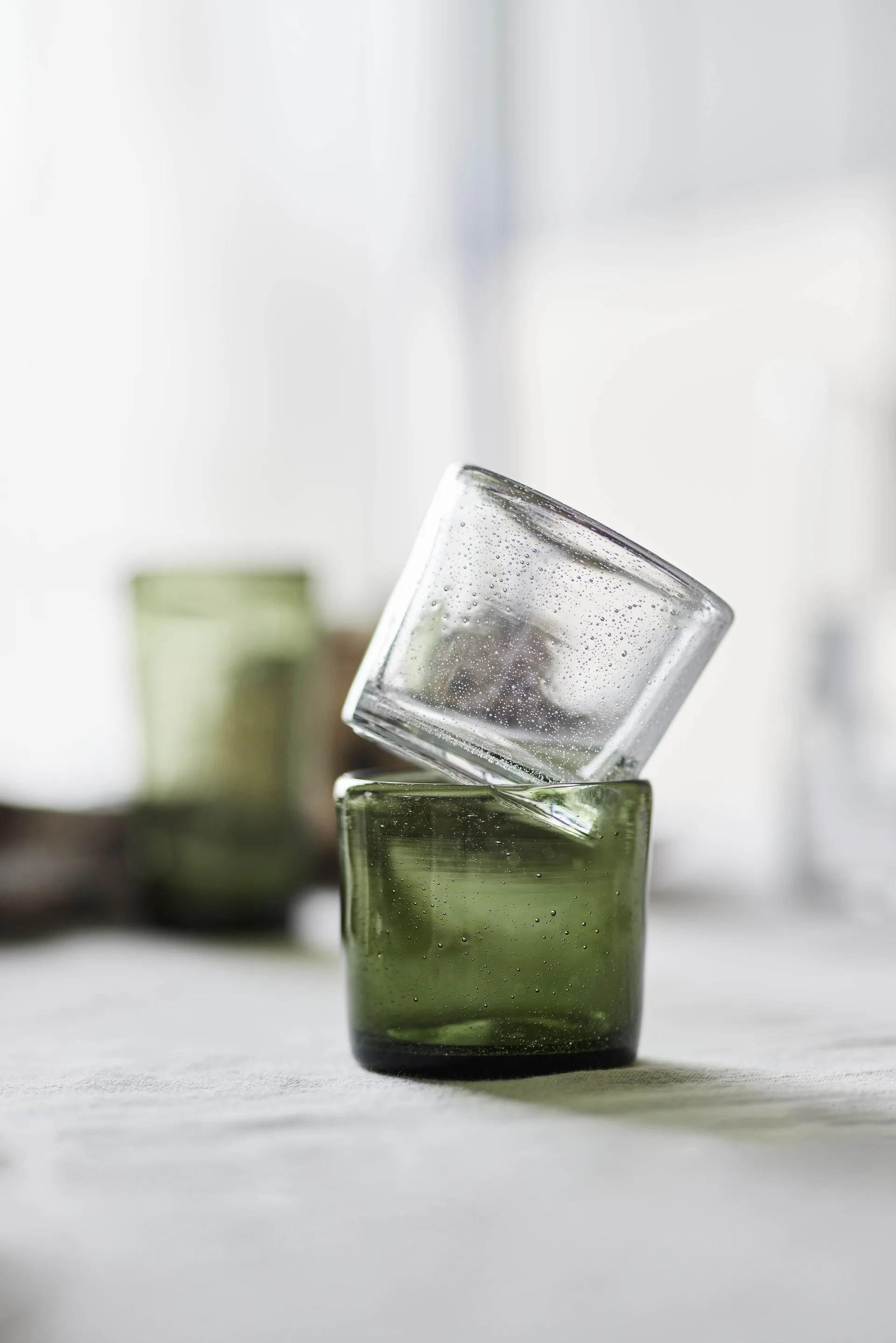 Szklanki Kuki 4 szt., Green OYOY