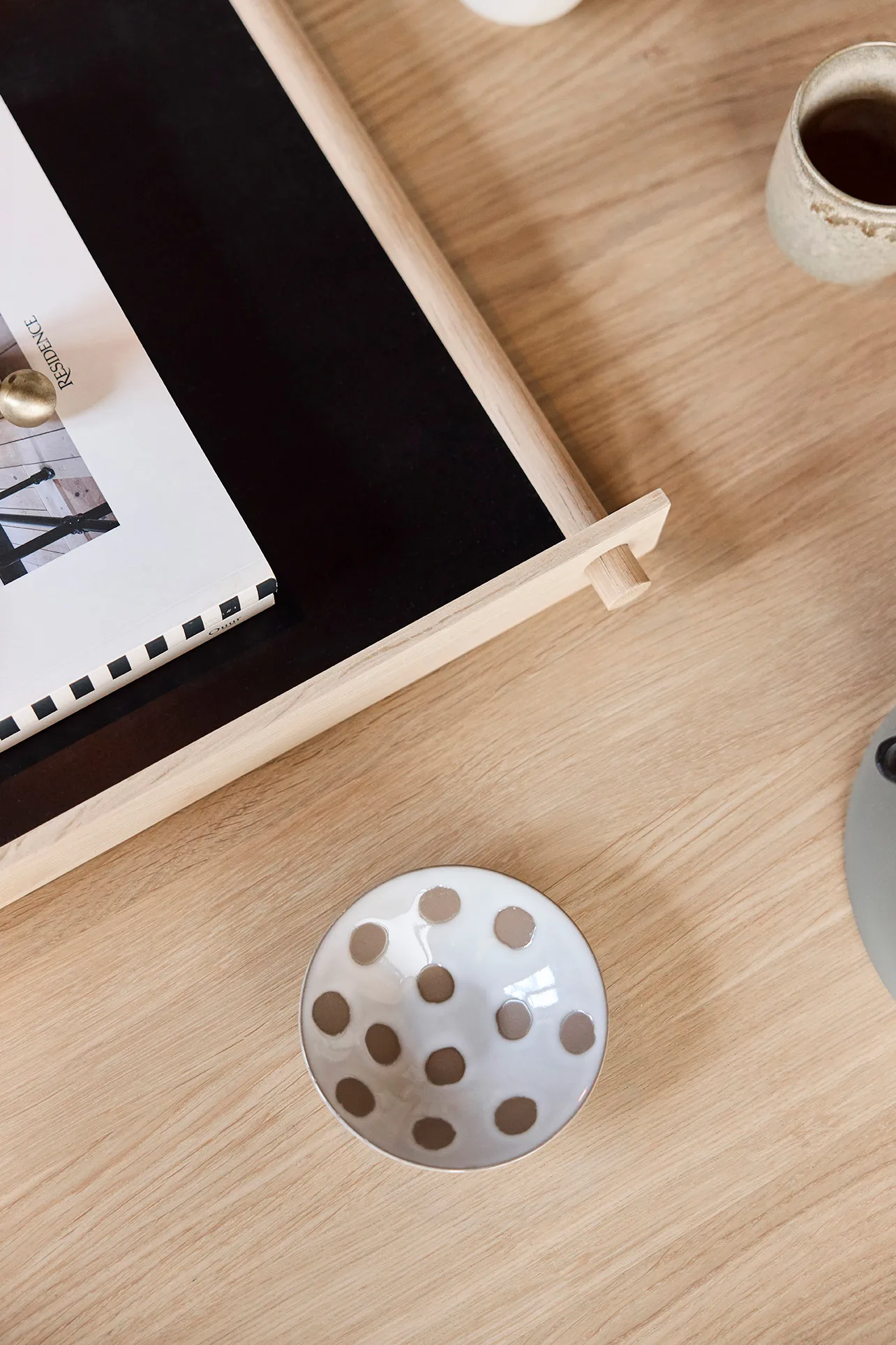 Taca Pieni small 23,5x36,5 cm, Black OYOY