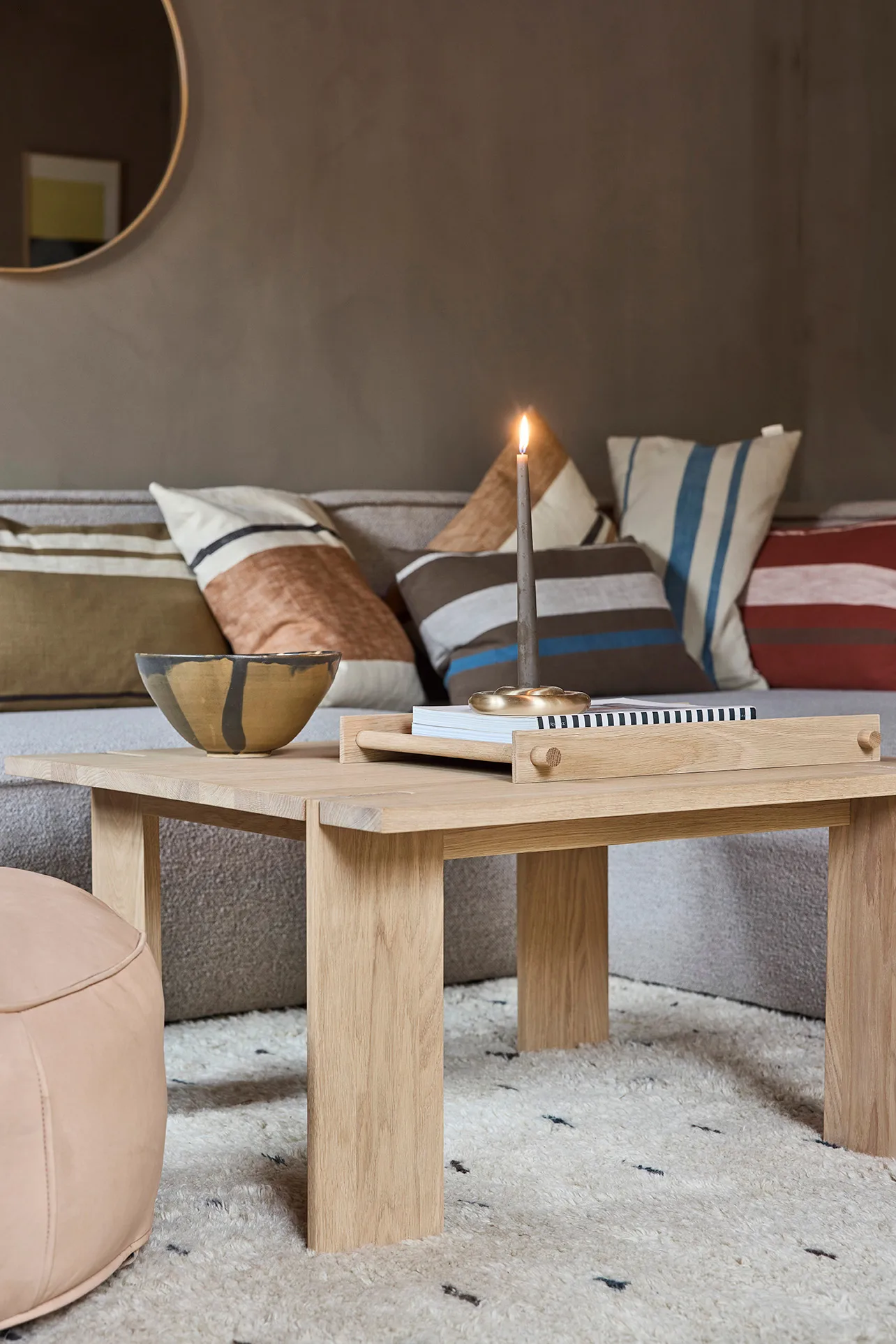 Tacka Pieni large 34x46 cm, Black OYOY