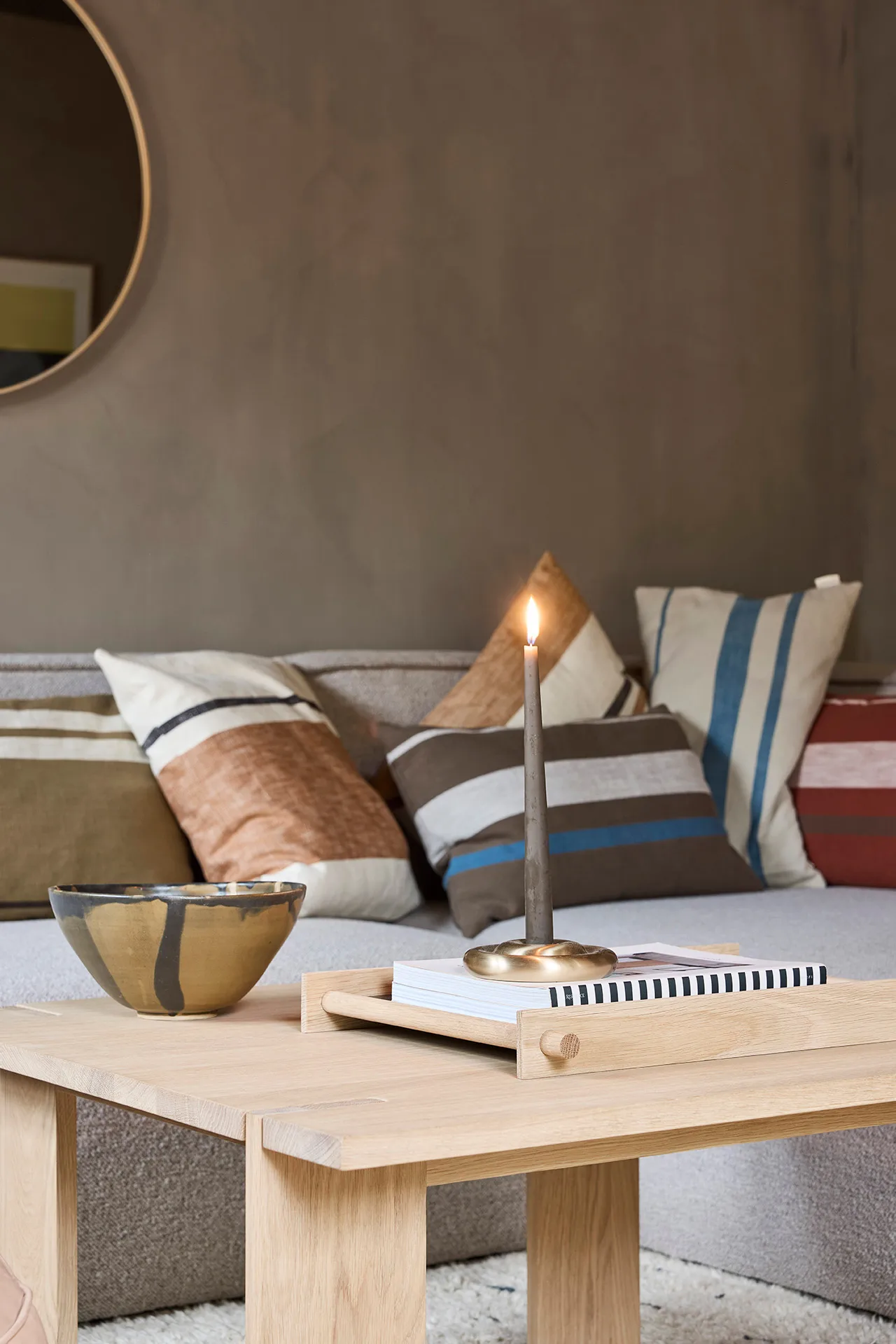 Tacka Pieni large 34x46 cm, Black OYOY