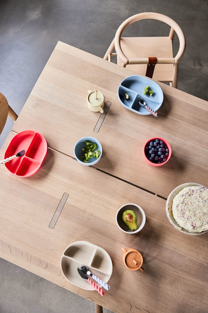 Talerz dzieci�ęcy Enkei z przyssawką, Cherry Red OYOY