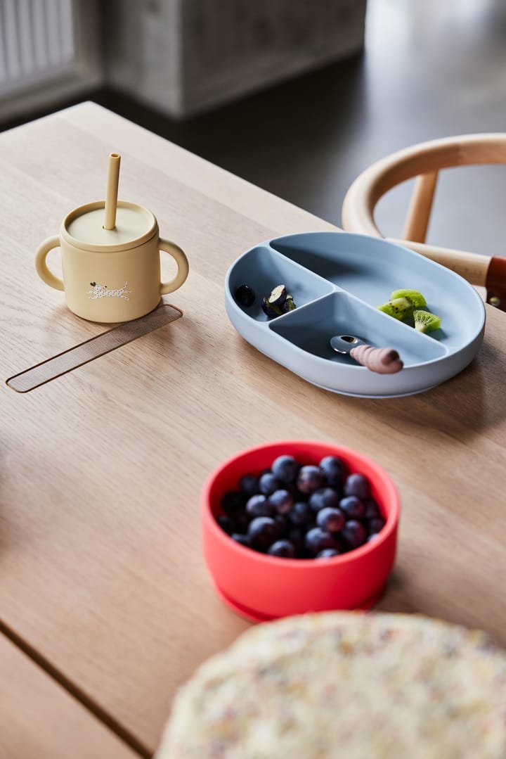 Talerz dzieci�ęcy Enkei z przyssawką, Dusty Blue OYOY