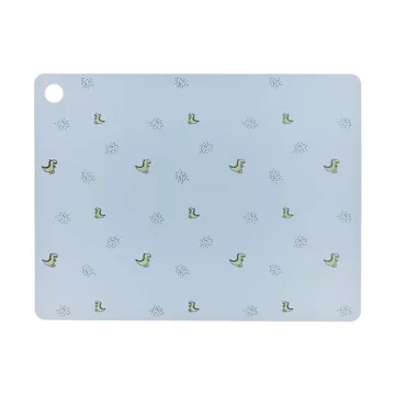 Theo Dino podkładka na stół 34x45 cm - Bladoniebieski - OYOY