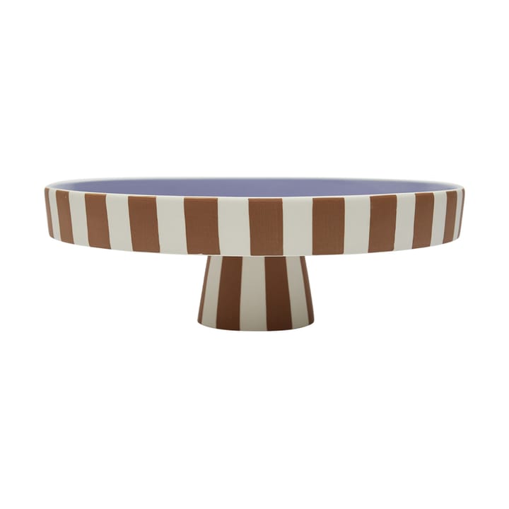 Toppu talerz do serwowania duży Ø27 cm - Caramel-lavender - OYOY