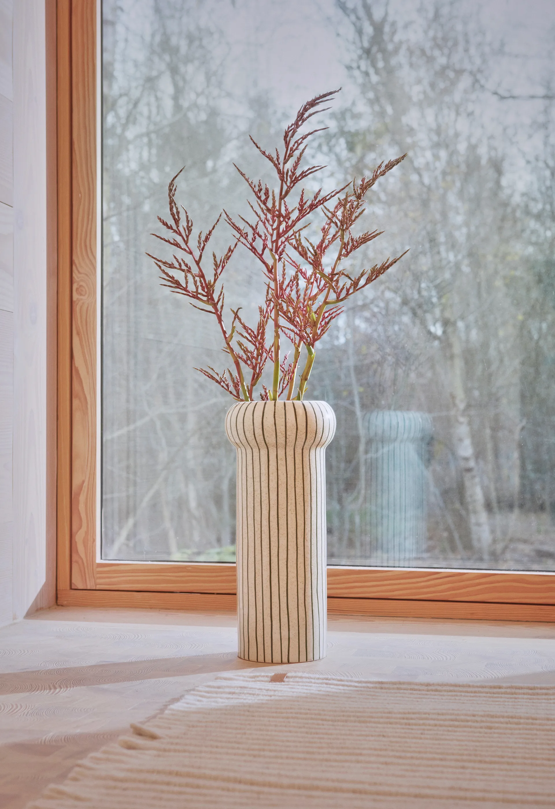 Wazon Aki 42 cm, Dark Green OYOY