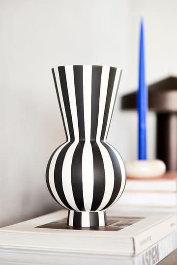Wazon Toppu Ø14,5 cm - Black-white - OYOY