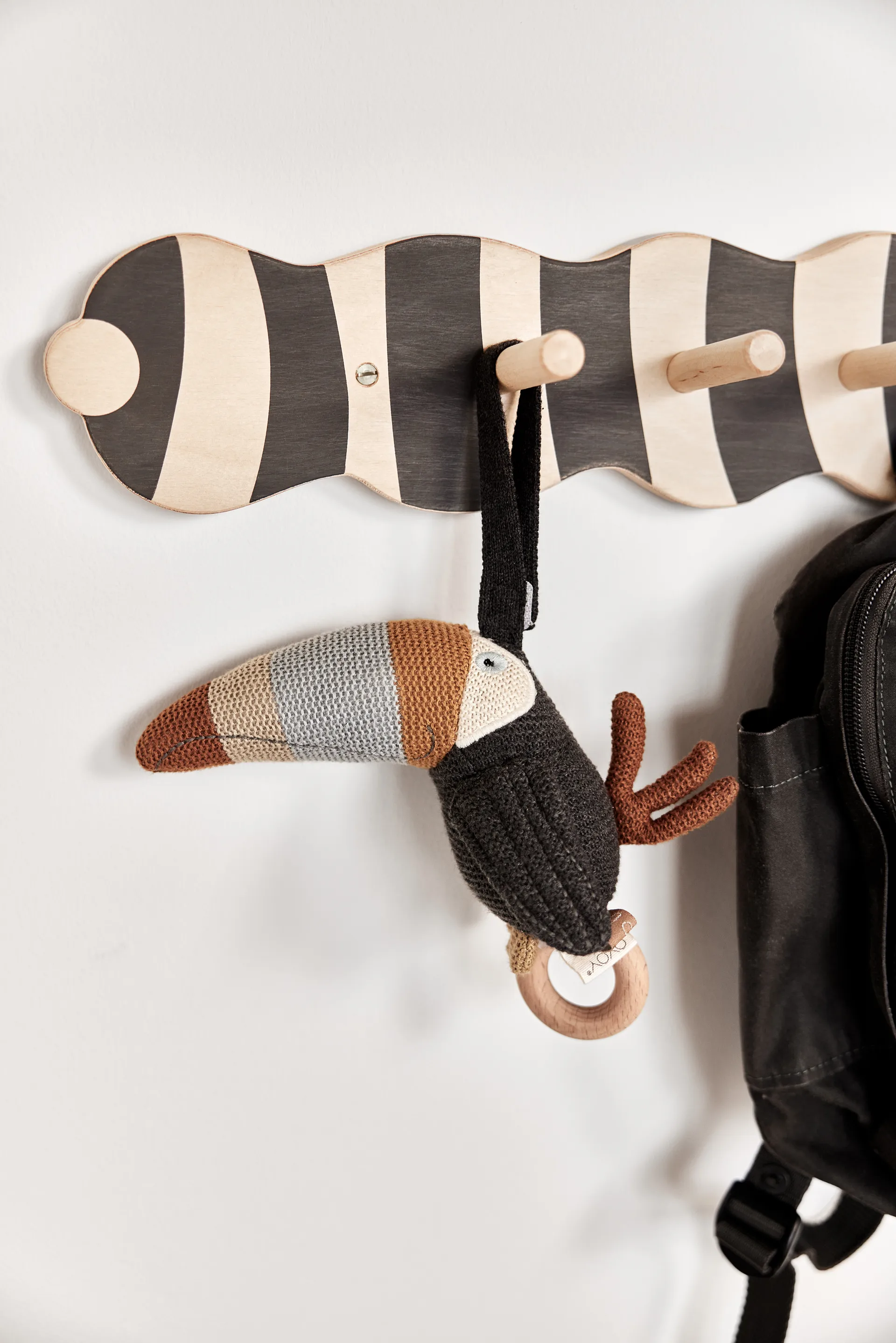 Wieszak na ubrania Larva, Natur OYOY