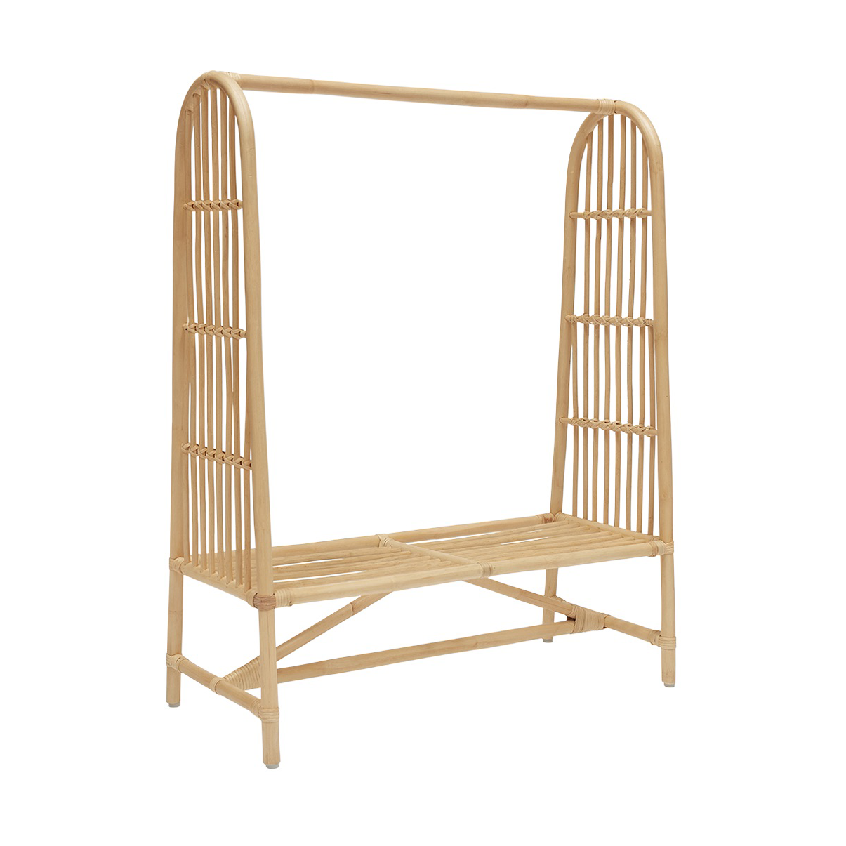 OYOY Wieszak na ubrania Nana Mini Natur | Skandynawski Design | Dekoracje do pokoju dziecięcego | Beżowy