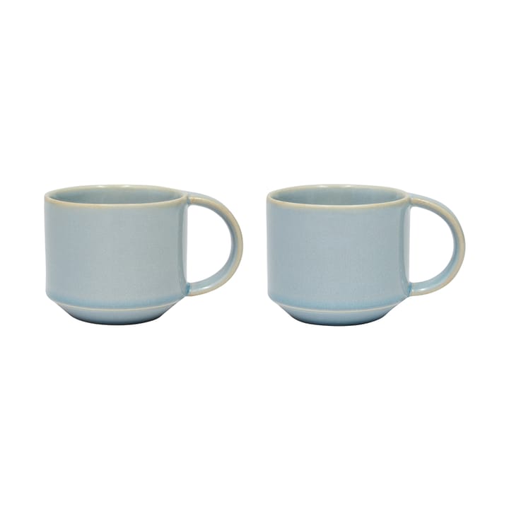 Yuka kubek 2 szt - Ice blue - OYOY