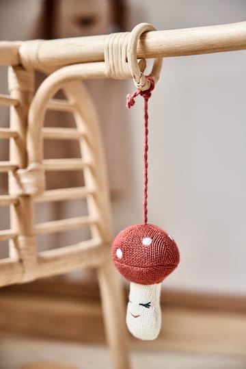 Zabawki do babygym Forest play - Brown-green-red - OYOY