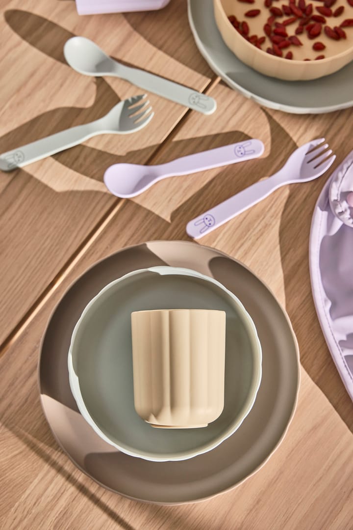 Zestaw serwisowy Pullo 3 części, Pale Mint-vanilla-taupe OYOY