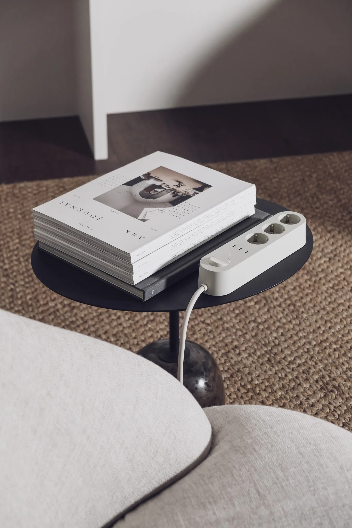 Przedłużacz Alma Power Bar, Sandhamn beige palett3