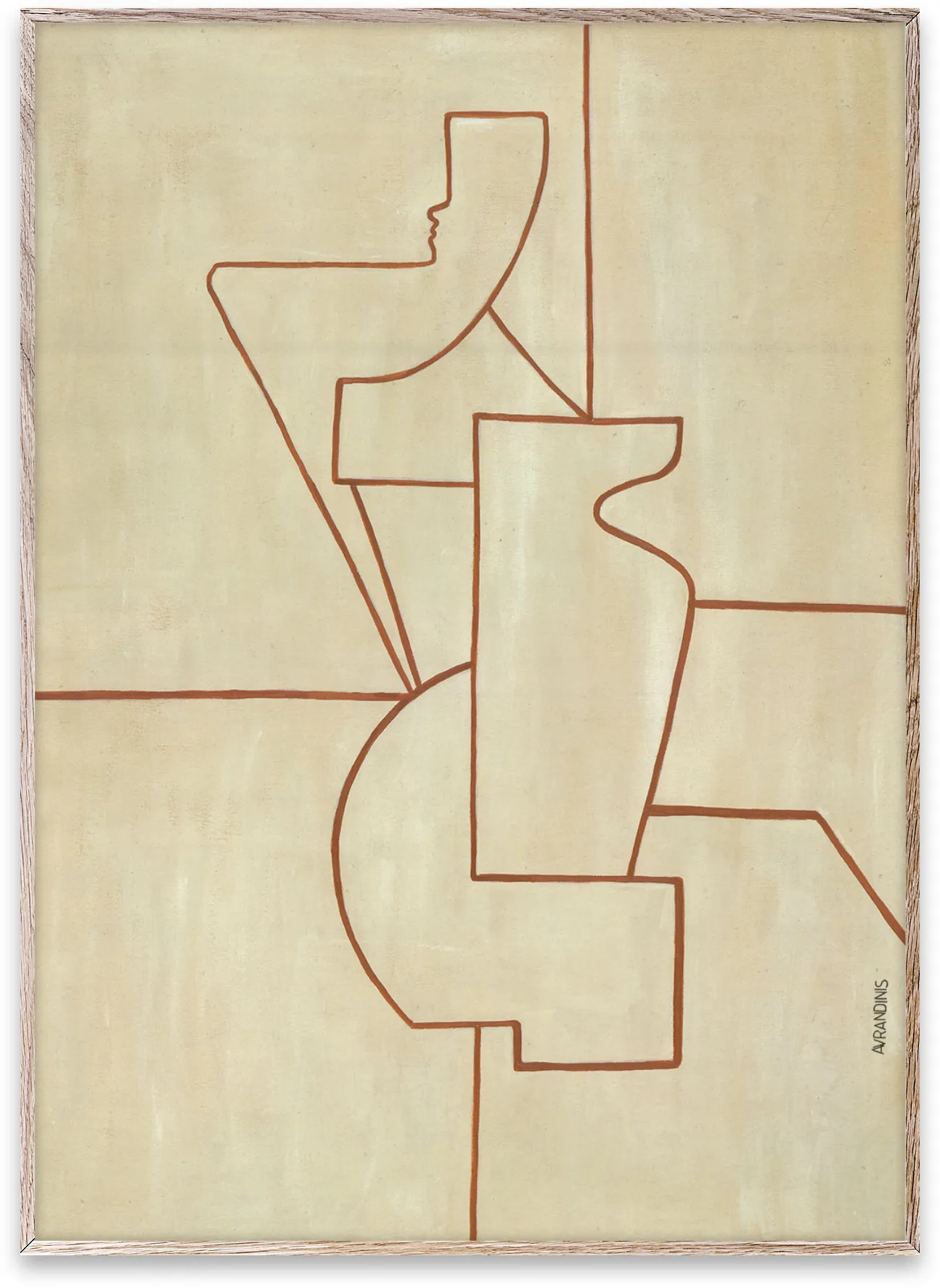 Antic Ideal 01 poster, 30x40 cm Paper Collective