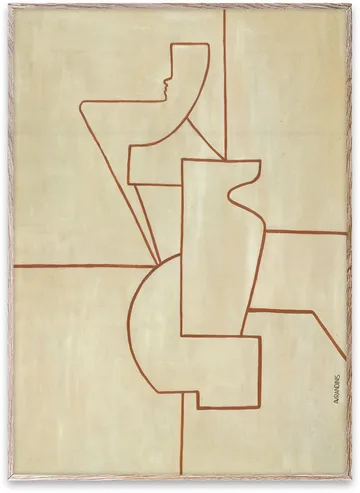 Antic Ideal 01 poster - 30x40 cm - Paper Collective