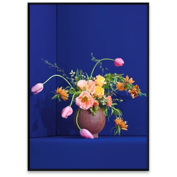 Blomst 01 Niebieski plakat - 70x100 cm - Paper Collective