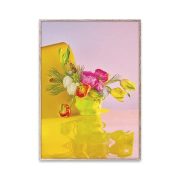 Bloom 03 plakat żółty - 30x40 cm - Paper Collective