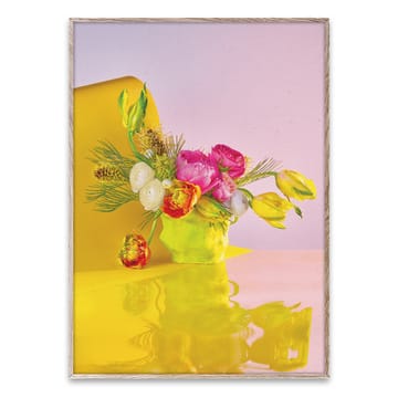 Bloom 03 plakat żółty - 50x70 cm - Paper Collective