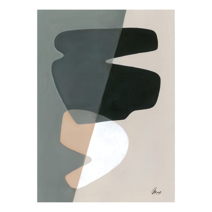 Composition 02 plakat - 50x70 cm - Paper Collective