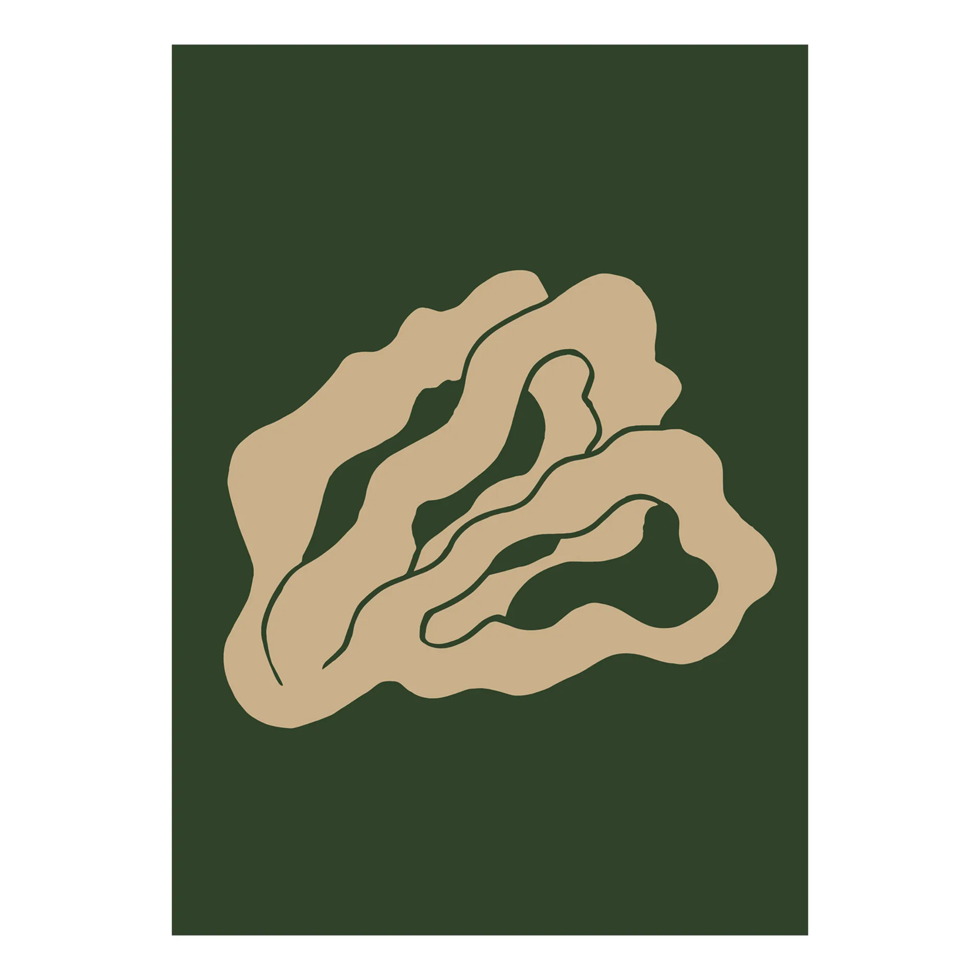 Coral 02 plakat, 30x40 cm Paper Collective