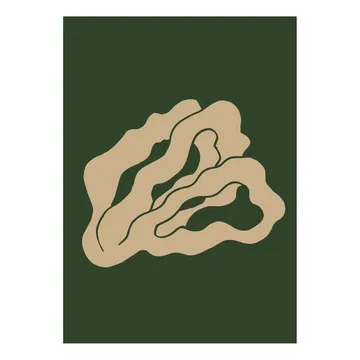 Coral 02 plakat - 30x40 cm - Paper Collective