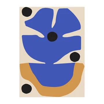 Flor Azul plakat - 50x70 cm - Paper Collective