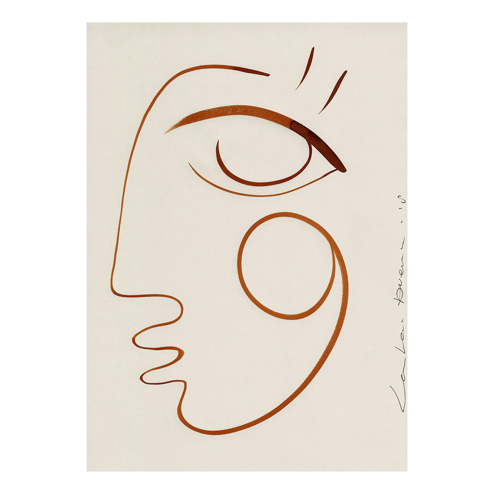 Full of Love plakat, 30x40 cm Paper Collective