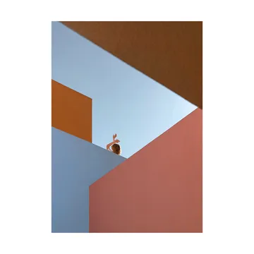 Plakat Angular Afternoon - 30x40 cm - Paper Collective