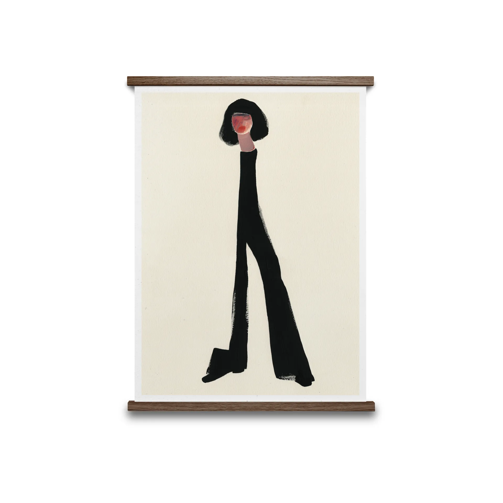 Plakat "Black Pants, 30x40 cm Paper Collective