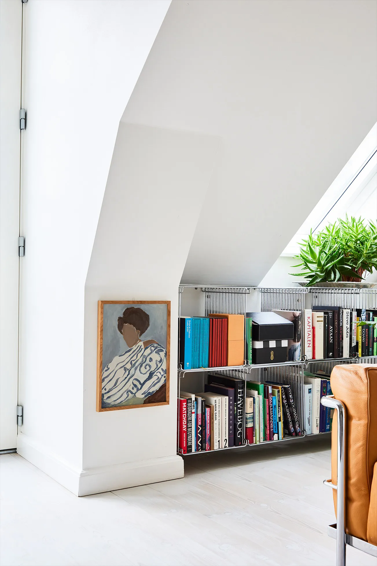 Plakat Blue Curls, 50x70 cm Paper Collective