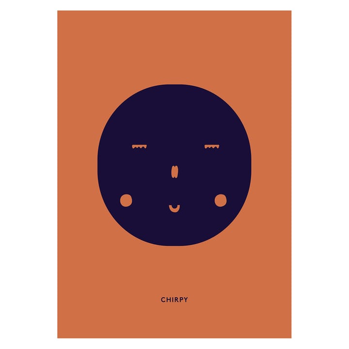 Plakat Chirpy Feeling - 30x40 cm - Paper Collective