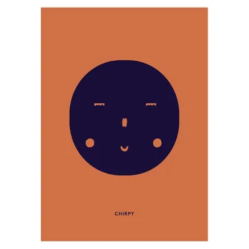 Plakat Chirpy Feeling - 50x70 cm - Paper Collective