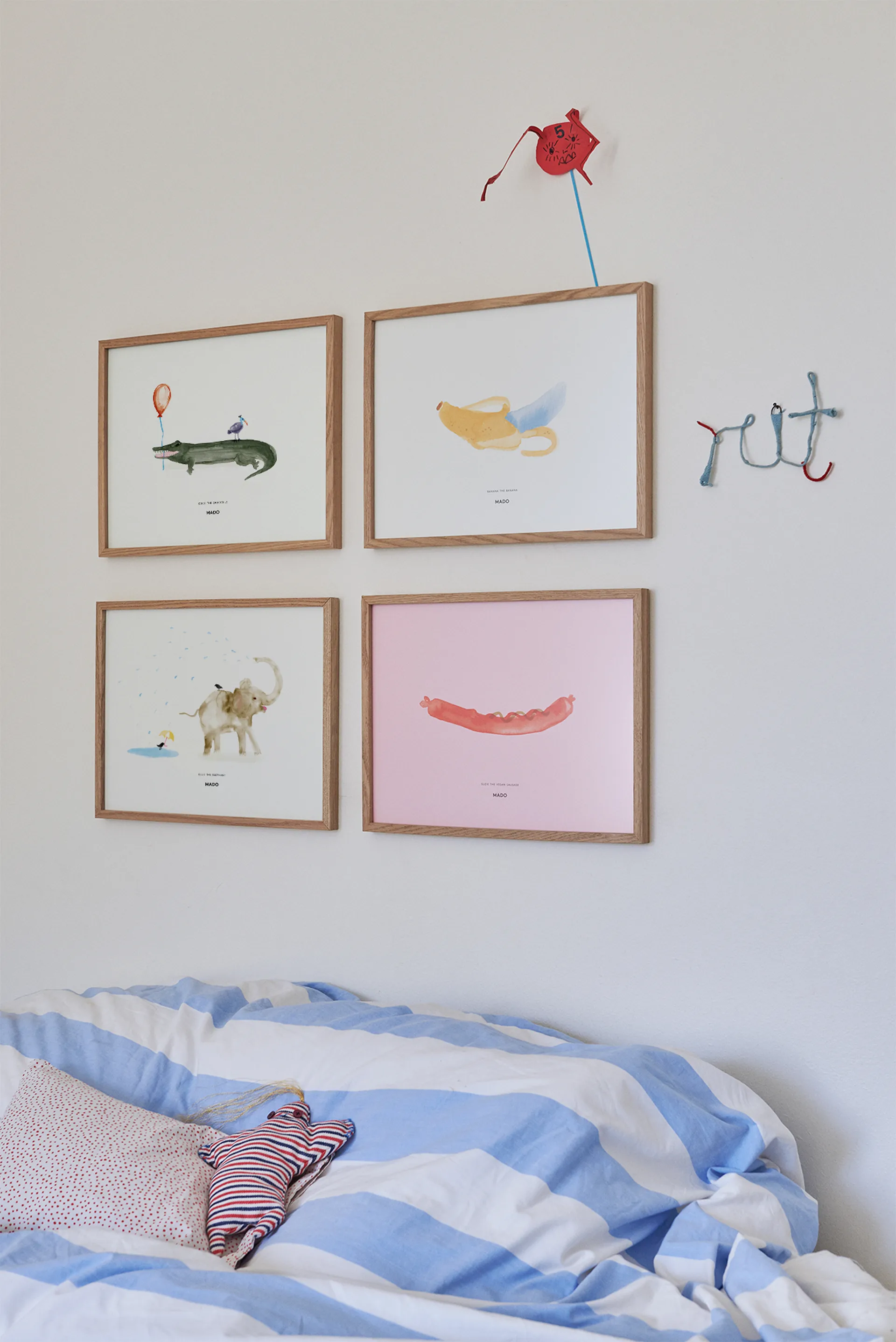 Plakat Coco the Crocodile, 30x40cm Paper Collective