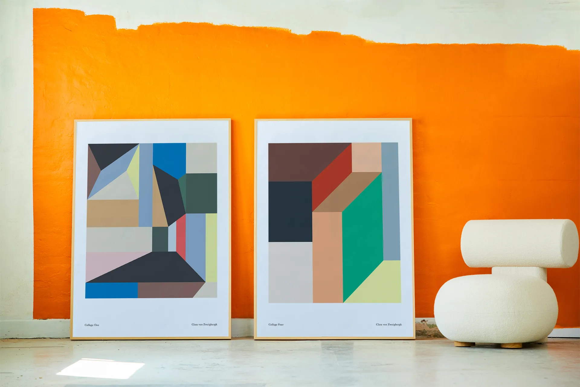 Plakat Collage Four, 30x40cm Paper Collective