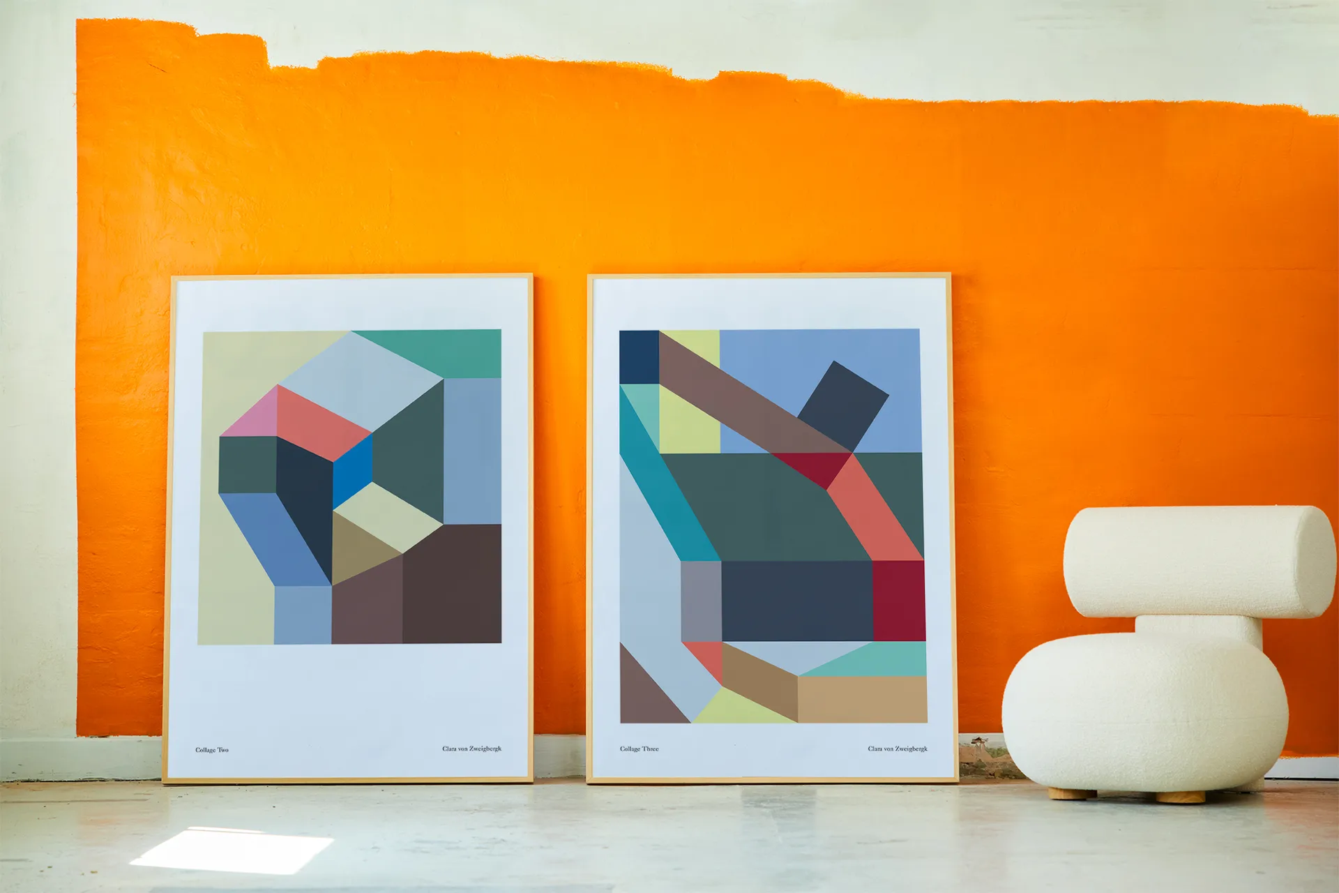 Plakat Collage Two, 30x40cm Paper Collective