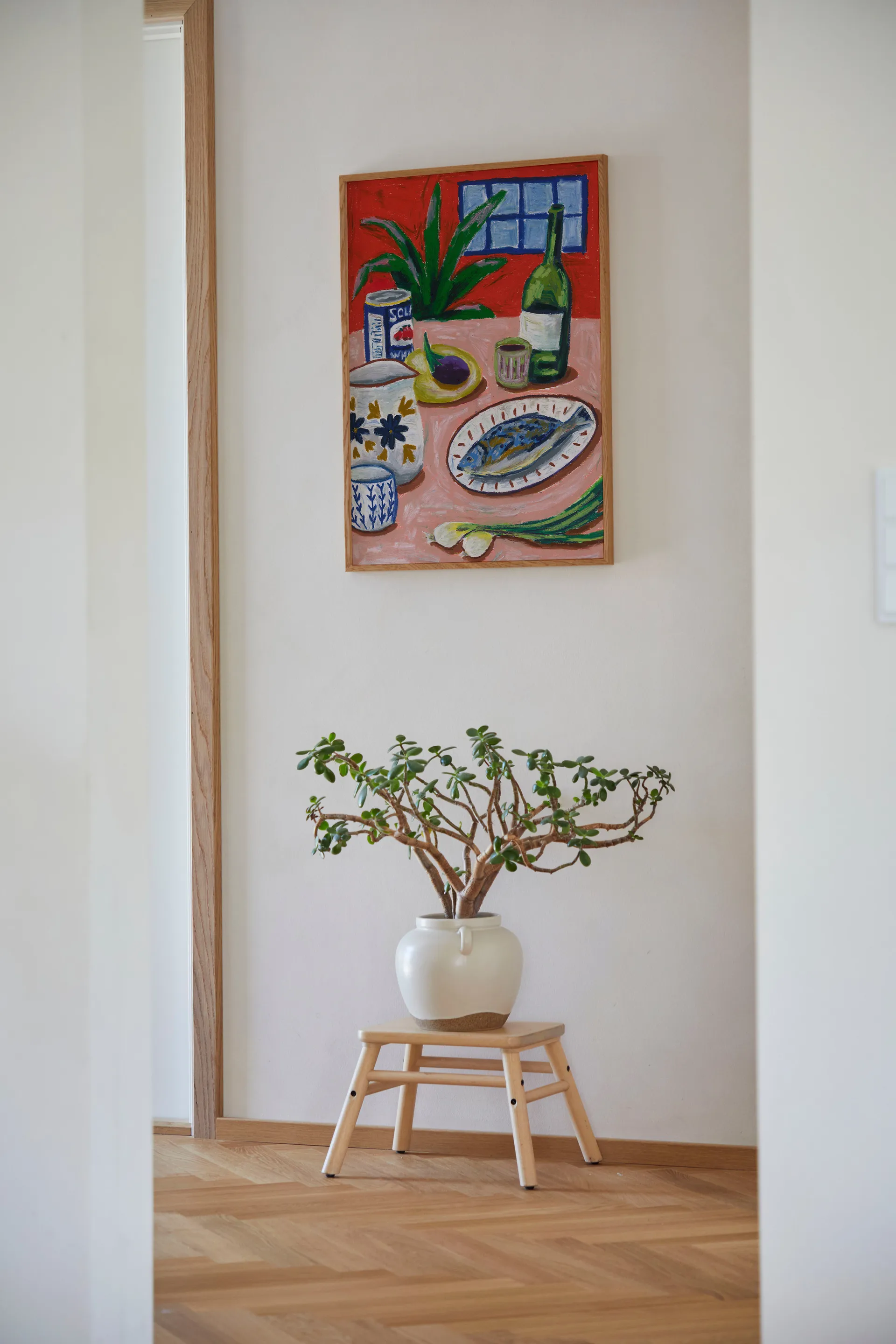 Plakat Composition with Fish , 30x40cm Paper Collective