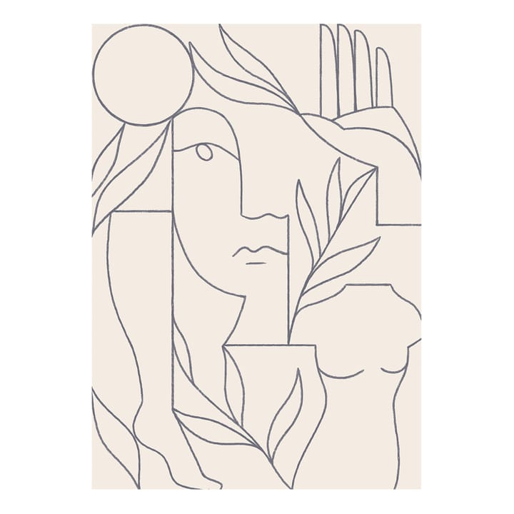 Plakat Eden - 30x40 cm - Paper Collective