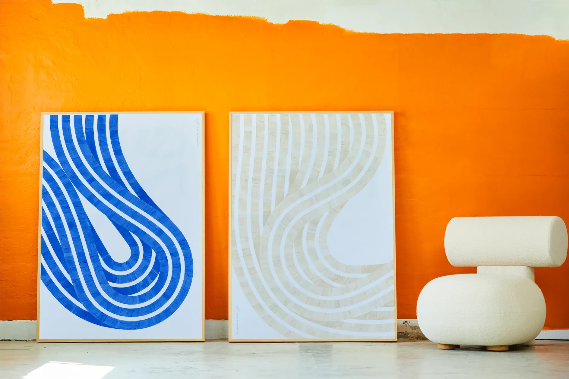 Plakat Entropy Blue 02, 30x40cm Paper Collective