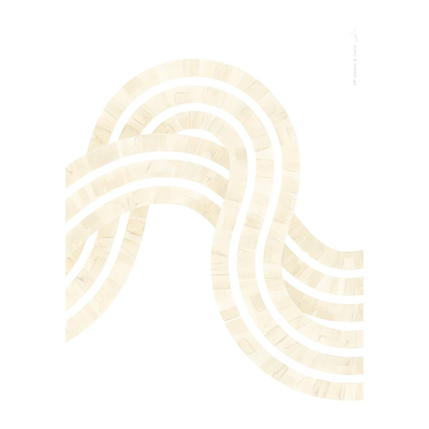 Plakat Entropy Sand 02, 30x40cm Paper Collective