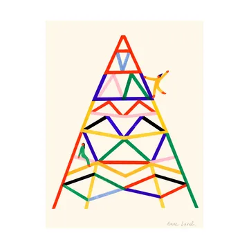 Plakat Escalader - 50x70 cm - Paper Collective