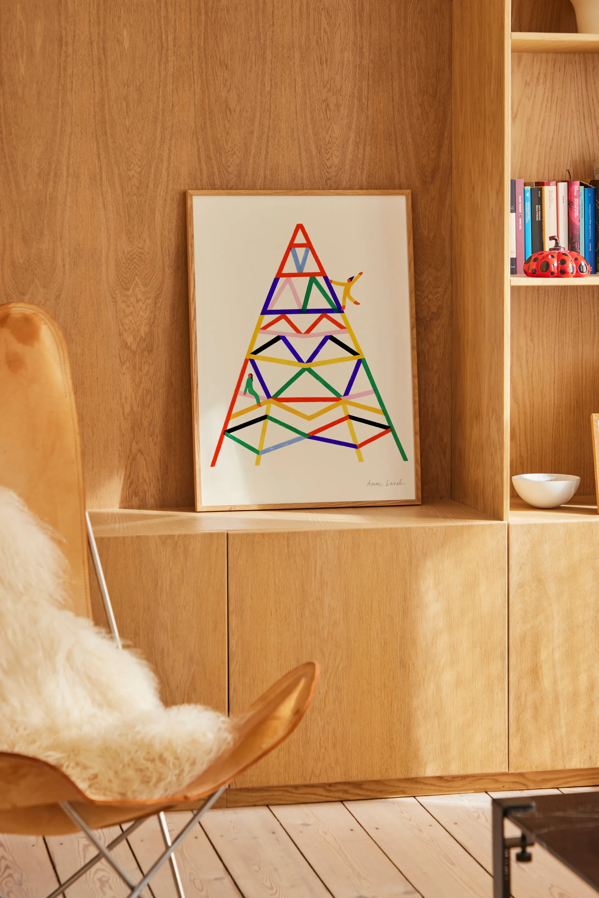 Plakat Escalader, 50x70 cm Paper Collective