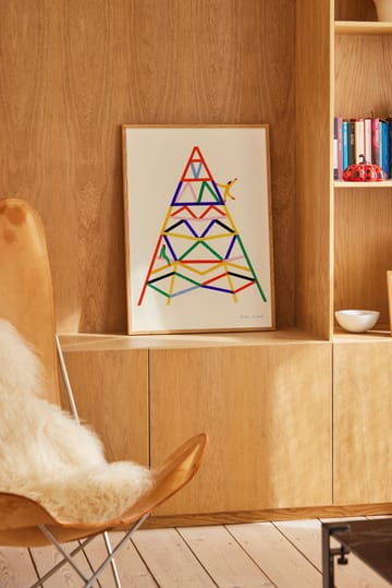 Plakat Escalader - 50x70 cm - Paper Collective