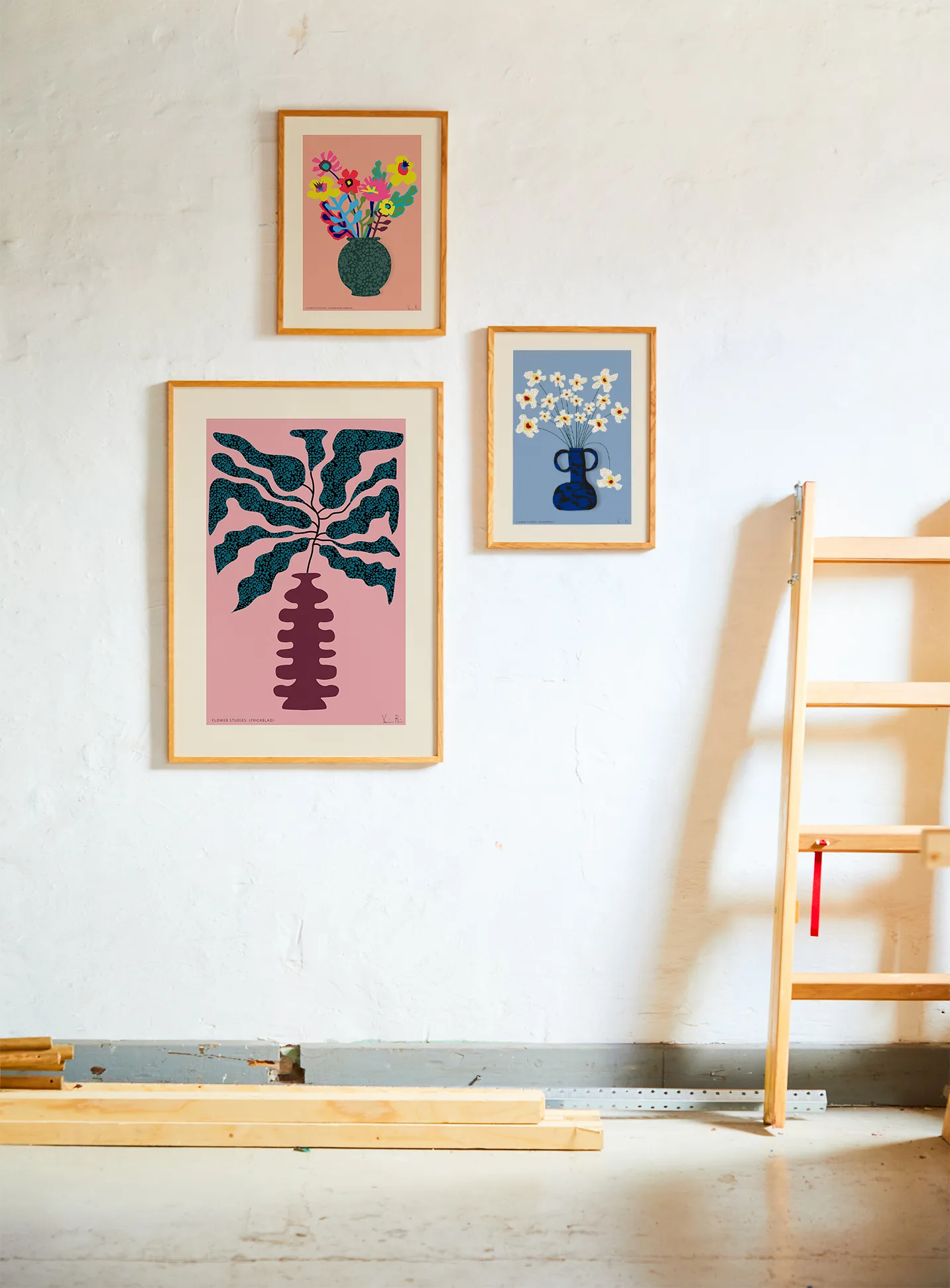 Plakat Flower Studies 04 (Stokrotka rzeczna), 30x40cm Paper Collective