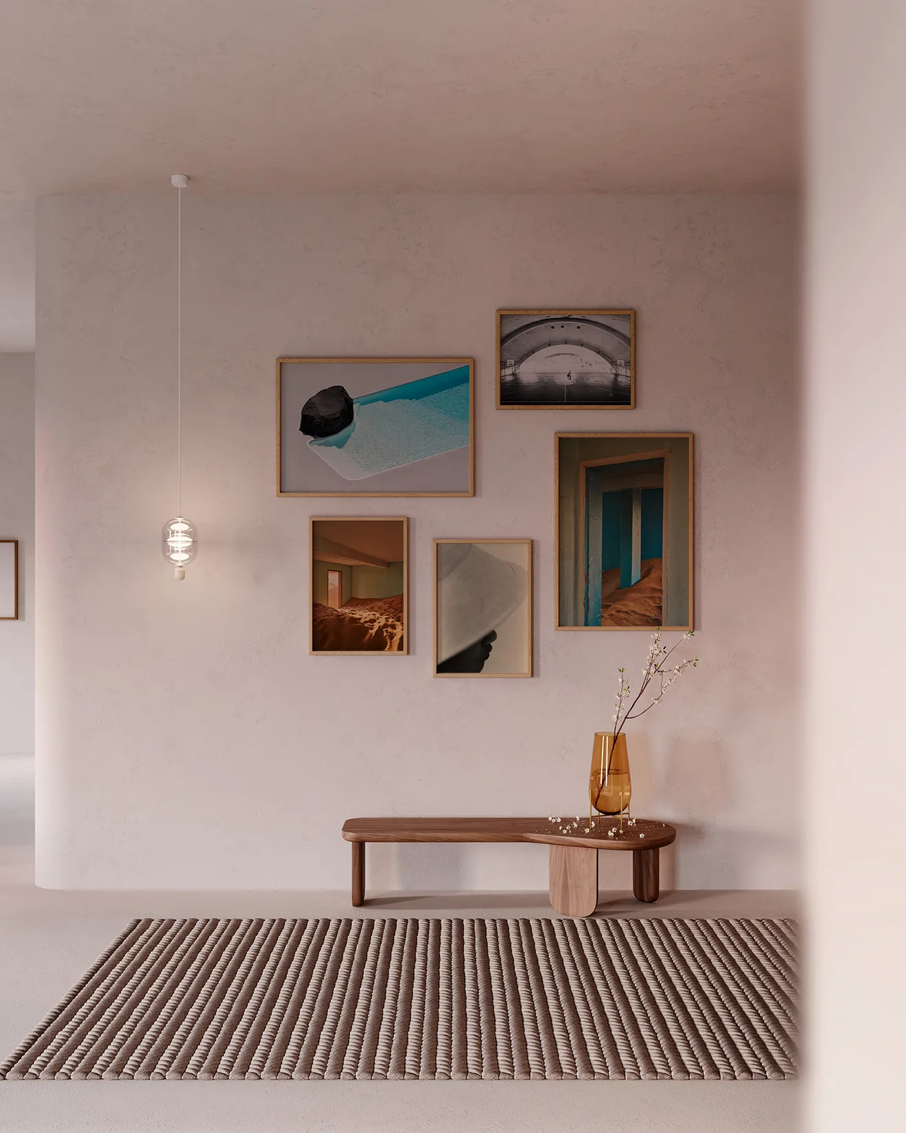 Plakat Girl and Hat, 30x40 cm Paper Collective