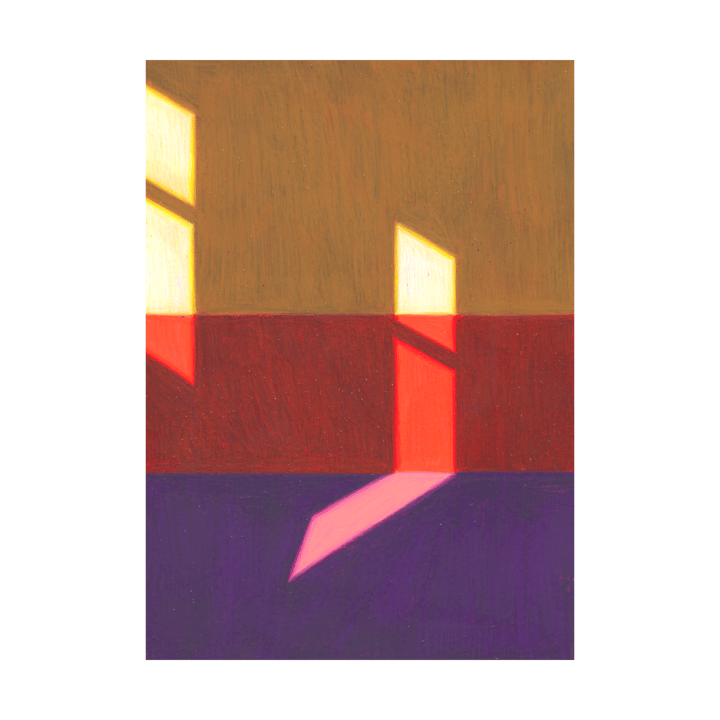 Plakat Les Vacances 02 - 30x40 cm - Paper Collective