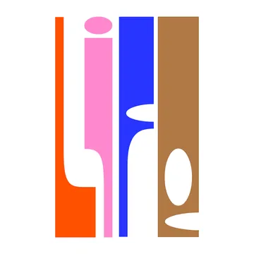 Plakat Life - 30x40cm - Paper Collective