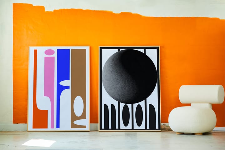 Plakat Moon - 30x40cm - Paper Collective